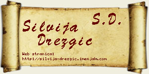 Silvija Drezgić vizit kartica